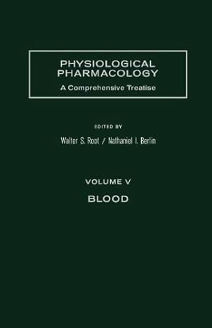 blood 1st edition walter s root 1483245594, 978-1483245591