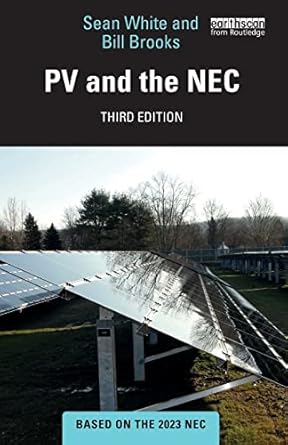 pv and the nec 3rd edition sean white ,bill brooks 100318099x, 978-1003180999