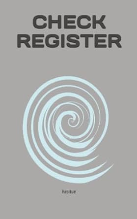 check register 1st edition habitue b0brm14jng