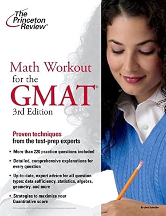 math workout for the gmat 3rd edition jack schieffer 0375429859, 978-0375429859