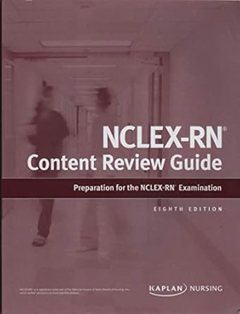 nclex rn content review guide standard edition susan sanders 1506262937, 978-1506262932