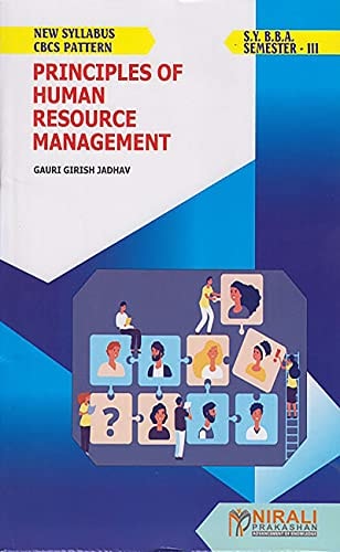 principles of human resource management  gauri girish jadhav 9390225620, 9789390225620
