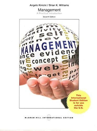 management 7th edition kinicki 9814714275, 9789814714273