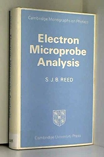 electron microprobe analysis 1st edition reed, s. j. b. 0521204666, 9780521204668
