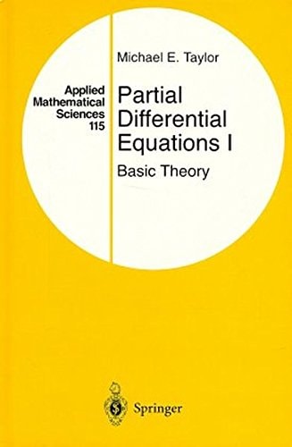 partial differential equations i basic theory corrected edition michael e. taylor 0387946535, 9780387946535