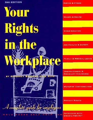 your rights in the workplace 4th edition barbara kate repa 0873373464, 9780873373463