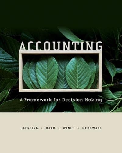 accounting 3rd edition beverley jackling 0071016783, 9780071016780