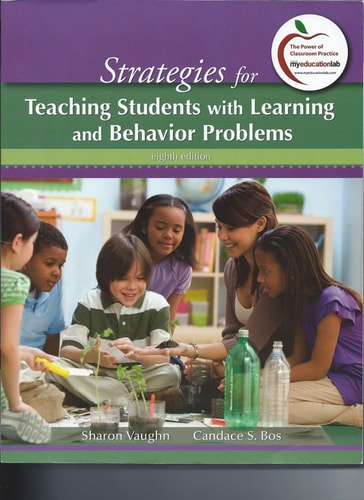 strategies for teaching students with learning and behavior problems 8th edition vaughn, sharon r., bos,
