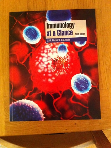 immunology at a glance 9th edition playfair, j. h. l., chain, b.m. 1405180528, 9781405180528