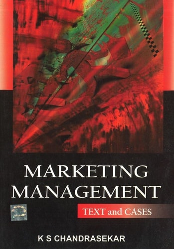 marketing management text and cases  chandrasekar 0071067736, 9780071067737