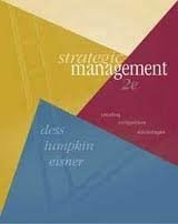 strategic management creating competitive advantages 2nd edition dess, gregory g., lumpkin, g. t., taylor,