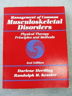 management of common musculoskeletal disorders physical therapy principles and methods 2nd edition darlene