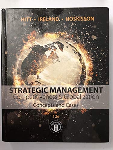 strategic management competitiveness and globalization concepts 2nd edition hitt, michael a., ireland, r.