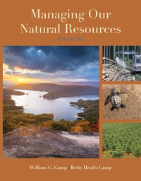 managing our natural resources 6th edition william g. camp, betty heath camp 130573629x, 1305480880,