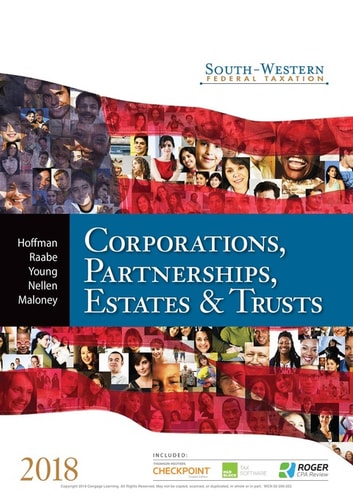 south western federal taxation 2018 corporations partnerships estates and trusts 2018 041st edition hoffman,