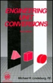 engineering unit conversions 3rd edition lindeburg, michael r. 0912045639, 9780912045634