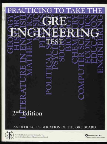 practicing to take the gre engineering test 2nd edition educational testing service 0446390755, 9780446390750