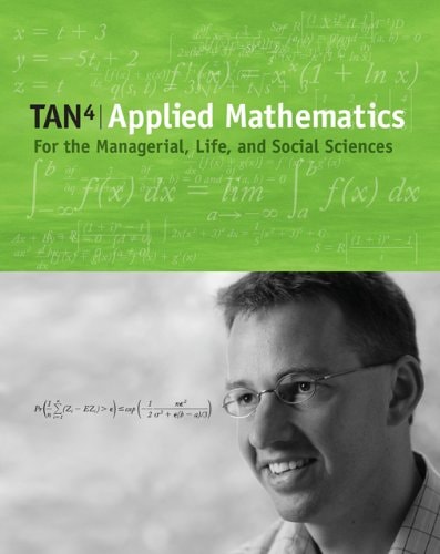 applied mathematics for the managerial life and social sciences 4th edition tan, soo t. 0495112925,