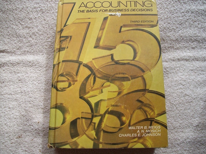 accounting the basis for business decisions 3rd edition meigs, walter b 0070414106, 9780070414105