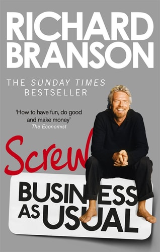 screw business as usual  richard branson 0753540592, 9780753540596
