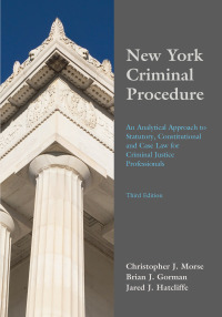 new york criminal procedure an analytical approach to statutory constitutional and case law for criminal