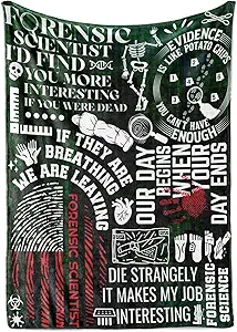 forensic science gifts forensics cience blanket gifts for forensic scientists medicolegal physic