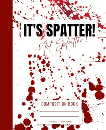 composition notebook perfect for students of forensic science pathology criminal justice fingerprint analyst