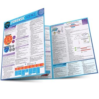 forensic science quickstudy laminated reference and study guide 1st edition suzanne bell phd 1423248090,