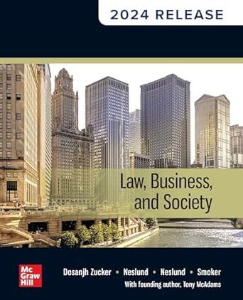 law business and society 2024 release 1st edition tony mcadams b09hbp477p, 978-1265599317