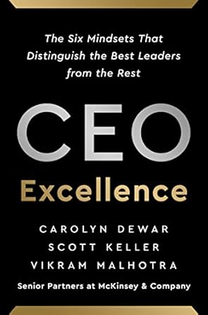 ceo excellence 1st edition carolyn dewar ,scott keller ,vikram malhotra 0008299374, 978-0008299378
