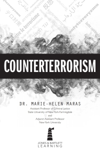 counterterrorism 1st edition marie helen maras 1449648606, 9781449648602