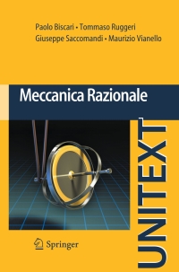 meccanica razionale 1st edition paolo biscari, tommaso ruggeri, giuseppe saccomandi, maurizio vianello