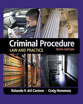 criminal procedure law and practice 1st edition rolando v del carmen ,craig hemmens b019eb9lbe, 978-1305577367