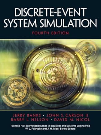 discrete event system simulation 1st edition ii carson, john s ,barry l nelson ,david m nicol ,jerry banks