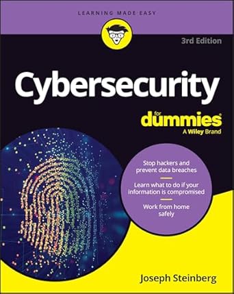 cybersecurity for dummies 3rd edition joseph steinberg 1394318723, 978-1394318728