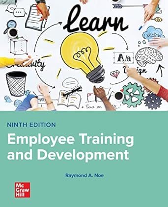 employee training and development 1st edition raymond noe b001igjuy2, 978-1264080922