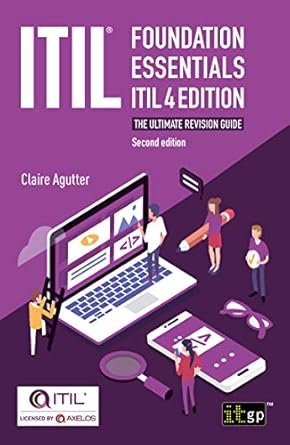 itil foundation essentials itil   the ultimate revision guide second 4th edition claire agutter b08767gbwl