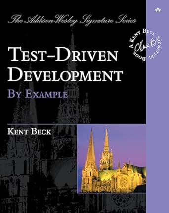 test driven development by example 1st edition kent beck b000apc0ey