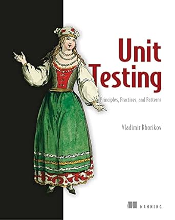 unit testing principles practices and patterns effective testing styles patterns and reliable automation for