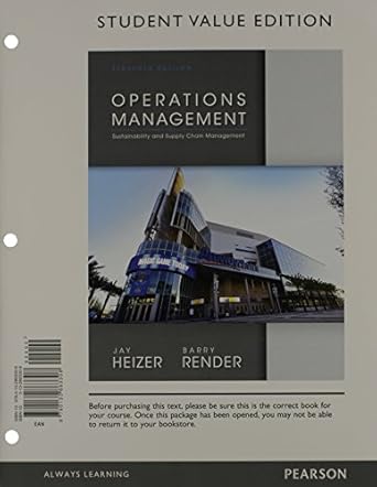 operations management student   plus new mylab operations management with pearson etext access card package