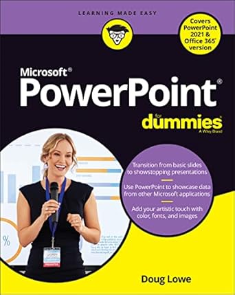 powerpoint for dummies office 1st edition doug lowe 1119829143, 978-1119829140