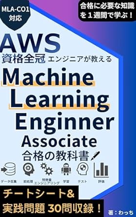 a textbook for passing the aws certified machine learning engineer associate exam taught by an aws all