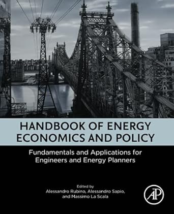 handbook of energy economics and policy fundamentals and applications for engineers and energy planners 1st