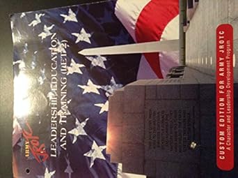 army jrotc leadership education and training 1st edition unstated 0536852014, 978-0536852014