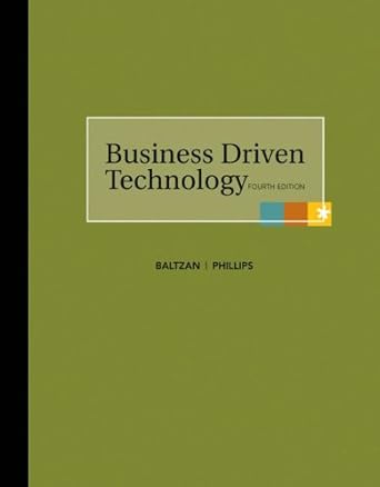 loose leaf business driven technology 1st edition paige baltzan ,amy phillips 0077405471, 978-0077405472