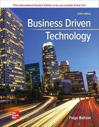 ise business driven technology 9th edition paige baltzan 1265361681, 978-1265361686