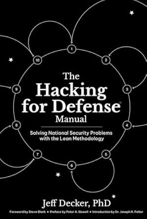 the hacking for defense manual solving national security problems with the lean methodology 1st edition jeff