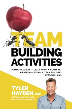 team building events and activities for managers t e a m series communication leadership planning problem
