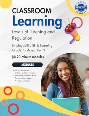 levels of listening and regulation grade 7 20 minute modules 1st edition kalena james b0cxxxcwly,