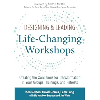 designing and leading life changing workshops creating the conditions for transformation in your groups